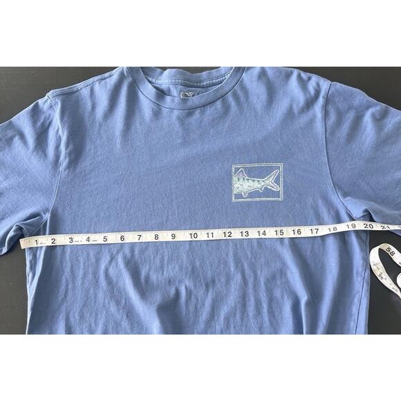 Martha's Vineyard Mens T- shirt Short Sleeve Sz Small Blue Graphic‎ Grand Slam - Picture 7 of 8